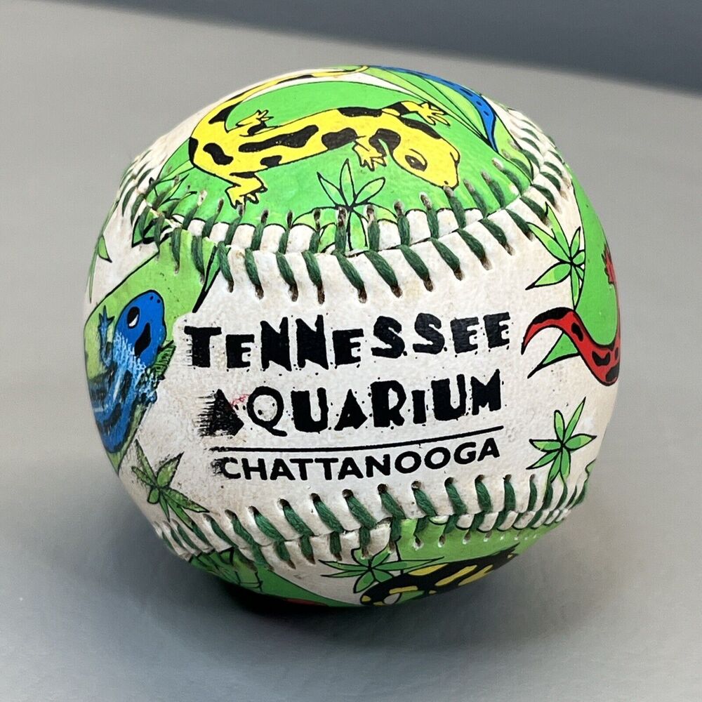 Tennessee Aquarium Chattanooga Lizards Souvenir Baseball Collectible Ball